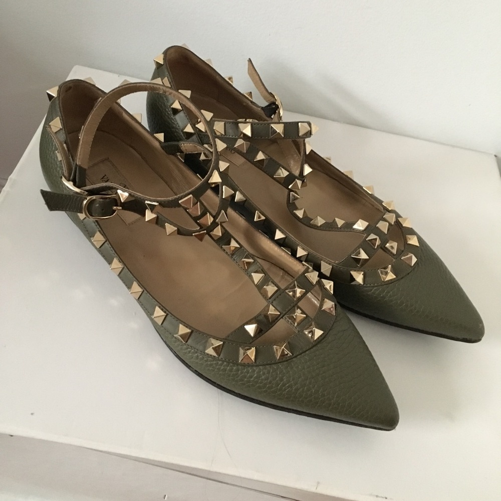 Valentino Rockstud Flats